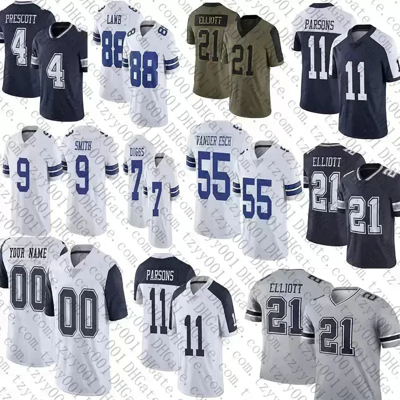 CeeDee Lamb Trevon Diggs Micah Parsons Football Jerseys 20 Tony Pollard Ezekiel Elliott Dak Prescott Dalton Schultz Leighton Vander Esch Mic, Youth
CeeDee Lamb Trevon Diggs Micah Parsons Football Jerseys 20 Tony Pollard Ezekiel Elliott Dak Prescott Dalton Schultz Leighton Vander Esch Mic, Youth