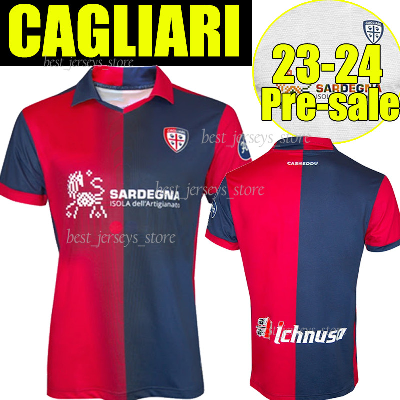23/24 Pre-sale CAGLIARI Home soccer jerseys 2023 Saint Efisio Special edition RANIERI BENETTI LAPADULA PAVOLETTI LUVUMBO Simeone NANDEZ MANCOSU 2024 footbll shirts, 22-23 special
23/24 Pre-sale CAGLIARI Home soccer jerseys 2023 Saint Efisio Special edition RANIERI BENETTI LAPADULA PAVOLETTI LUVUMBO Simeone NANDEZ MANCOSU 2024 footbll shirts, 22-23 special