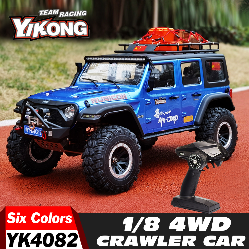 

YIKONG YK4082 V2 1/8 4WD RTR RC Crawler Climbing Car RC Remote Control Car Model Electric Off-road Vehicle Cars Children Toy