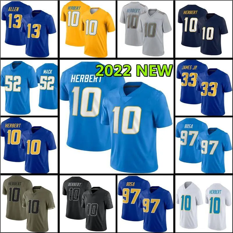 10 Justin Herbert 52 Khalil Mack Football Jersey Quentin Johnston 27 Joey J.C. Jackson 3 Derwin James JR 13 Keenan Allen Joey Bosa Austin Ek, Youth jersey
10 Justin Herbert 52 Khalil Mack Football Jersey Quentin Johnston 27 Joey J.C. Jackson 3 Derwin James JR 13 Keenan Allen Joey Bosa Austin Ek, Youth jersey