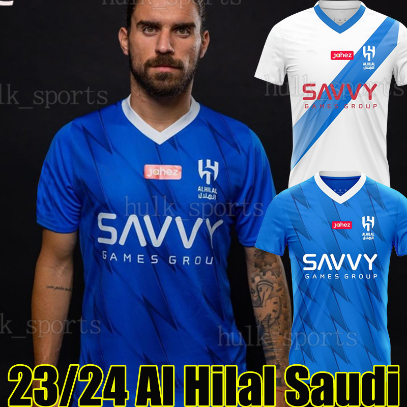 23/24 Al Hilal Saudi Soccer Jerseys RUBEN NEVES PEREIRA Transfer SALEM M.Kanno Bulayhi Mayoof SALEM A.Carrillo L.Vietto EDUARDO Football Shirt uniforms, Liyadeshengli 23-24 home
23/24 Al Hilal Saudi Soccer Jerseys RUBEN NEVES PEREIRA Transfer SALEM M.Kanno Bulayhi Mayoof SALEM A.Carrillo L.Vietto EDUARDO Football Shirt uniforms, Liyadeshengli 23-24 home