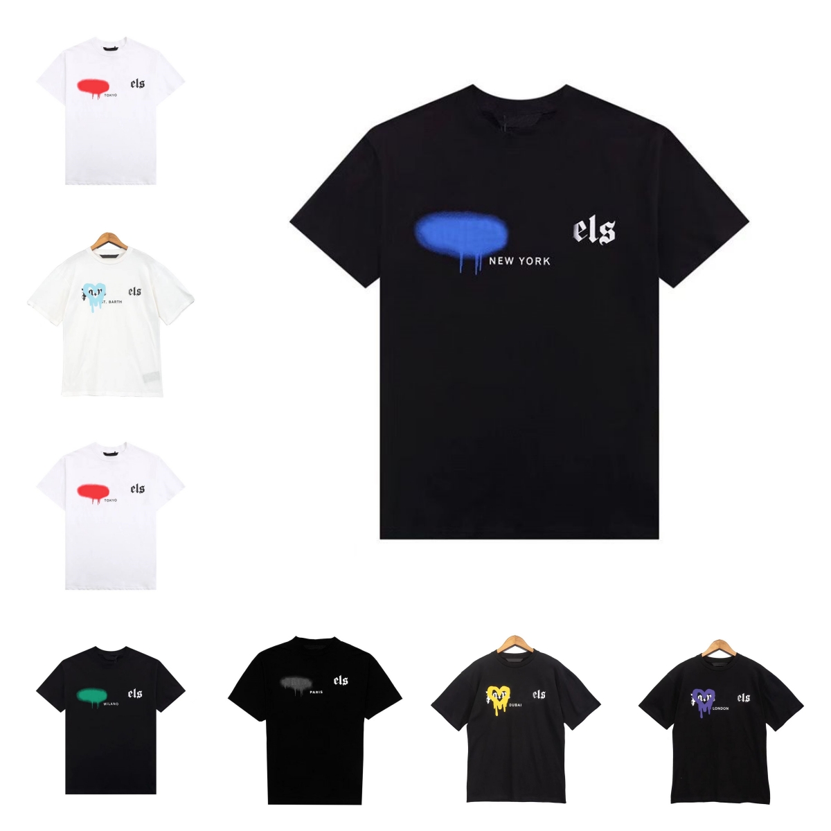 2023 mens designer t shirt clothes designer shirts women t shirts Fashion spray paint graffiti couple short sleeves high street loose Tide brand Crew Neck Letter
2023 mens designer t shirt clothes designer shirts women t shirts Fashion spray paint graffiti couple short sleeves high street loose Tide brand Crew Neck Letter