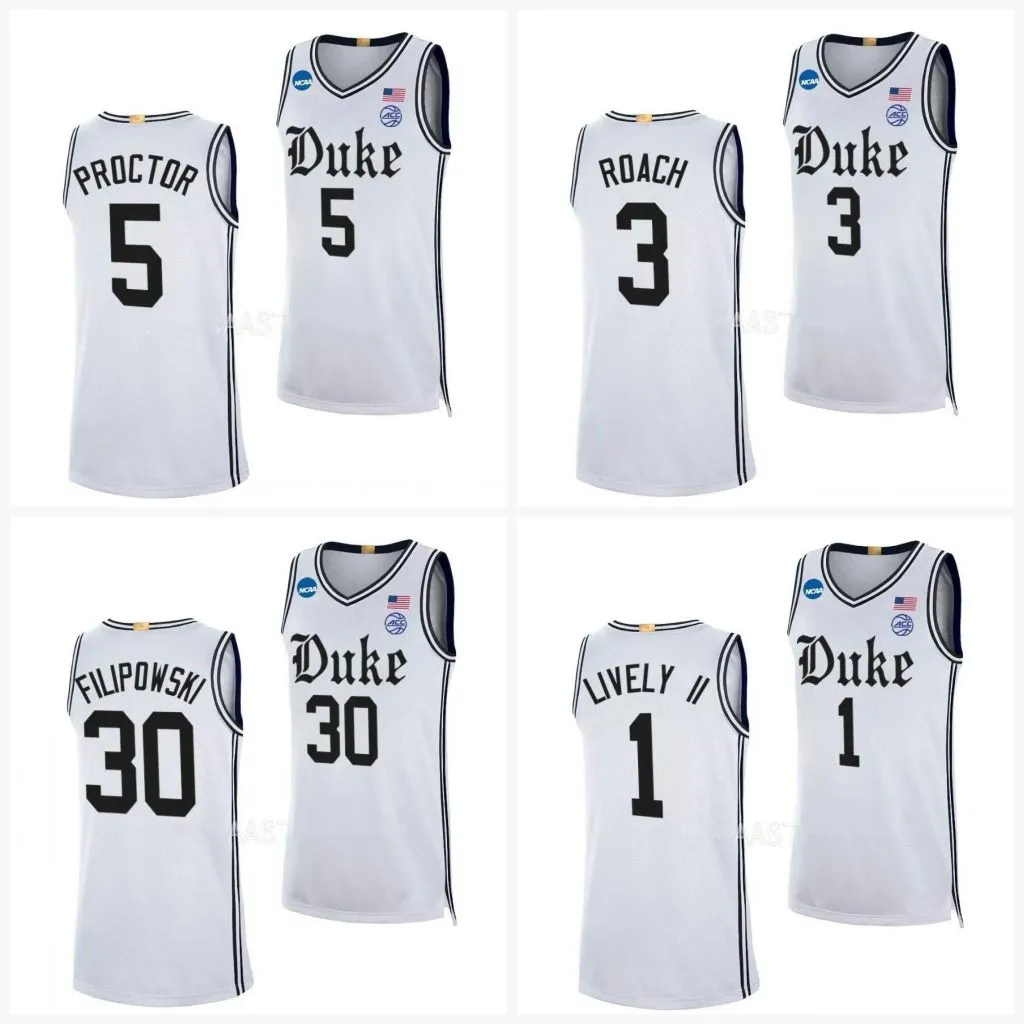 Duke Blue Dereck Lively II Devils Basketball Jerseys Jeremy Roach Tyrese Proctor Kyle Filipowski Kyle Filipowski Tyrese Proctor Dereck Lively II Jeremy Roach Johns, White mens s-3xl
Duke Blue Dereck Lively II Devils Basketball Jerseys Jeremy Roach Tyrese Proctor Kyle Filipowski Kyle Filipowski Tyrese Proctor Dereck Lively II Jeremy Roach Johns, White mens s-3xl