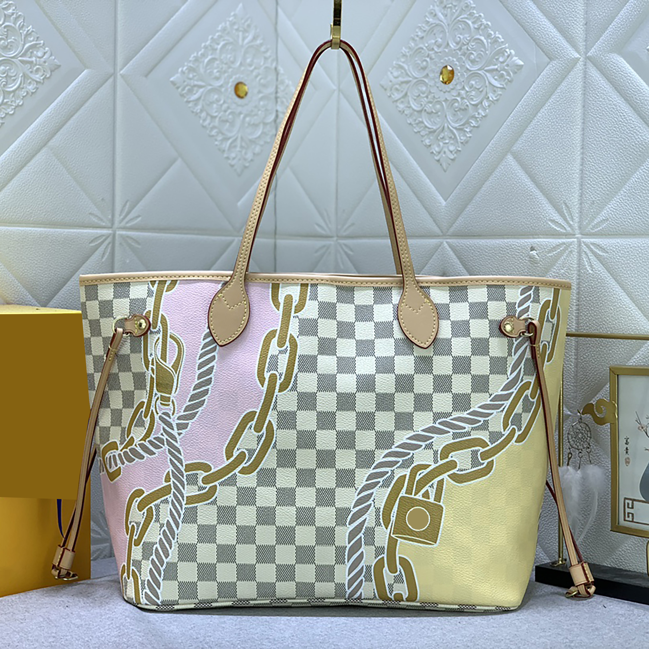 Designer Shopping Bags 2pcs/set Mommy Bags Top Quality Tote Handbags Embossed New Women Handbags Leather Classic Tote Bags Large Capacity Shoulder Bags Coin Purses
Designer Shopping Bags 2pcs/set Mommy Bags Top Quality Tote Handbags Embossed New Women Handbags Leather Classic Tote Bags Large Capacity Shoulder Bags Coin Purses