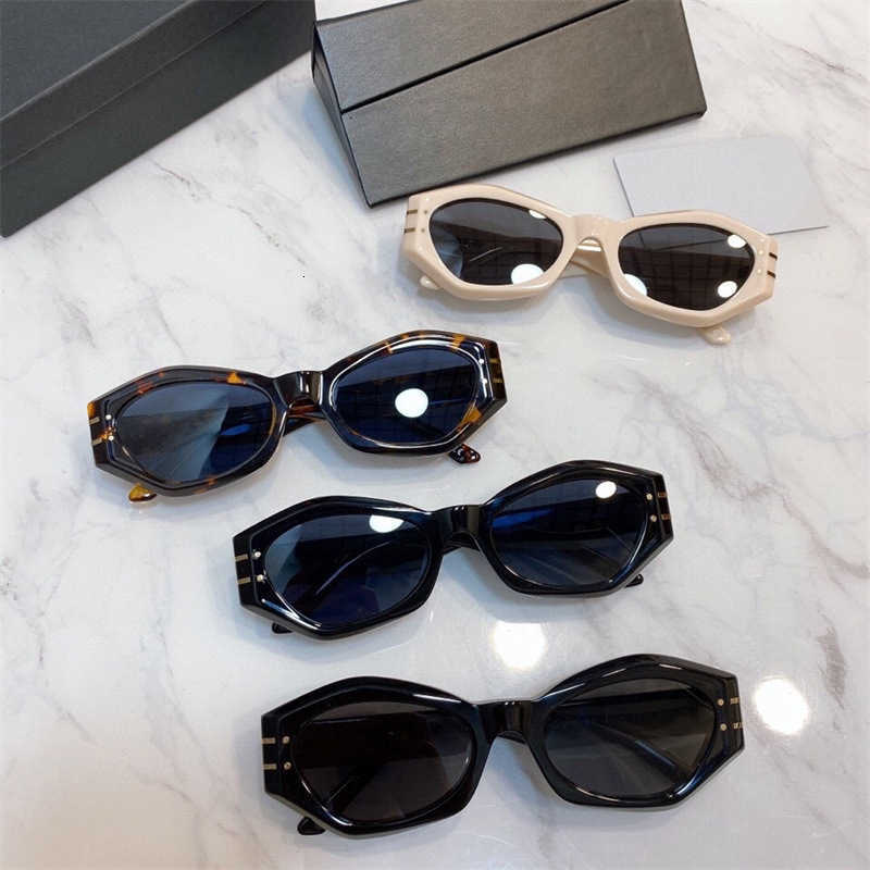 Fashion top BB sunglasses letter b 2021 new d personalized small frame oval Sunglasses same Sunglasses signature b1u trend with original box