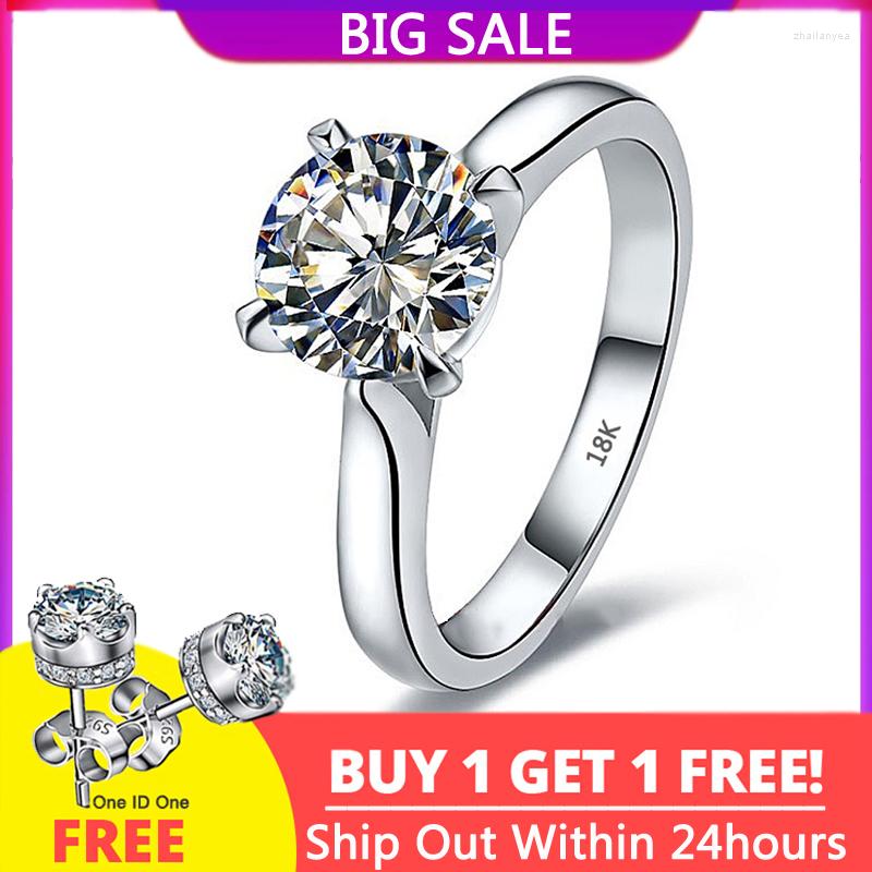 Wedding Rings With Credentials Never Fade White Gold Color Tibetan Silver Ring Solitaire 2.0ct Zirconia Diamand Band Women Jewelry
Wedding Rings With Credentials Never Fade White Gold Color Tibetan Silver Ring Solitaire 2.0ct Zirconia Diamand Band Women Jewelry
