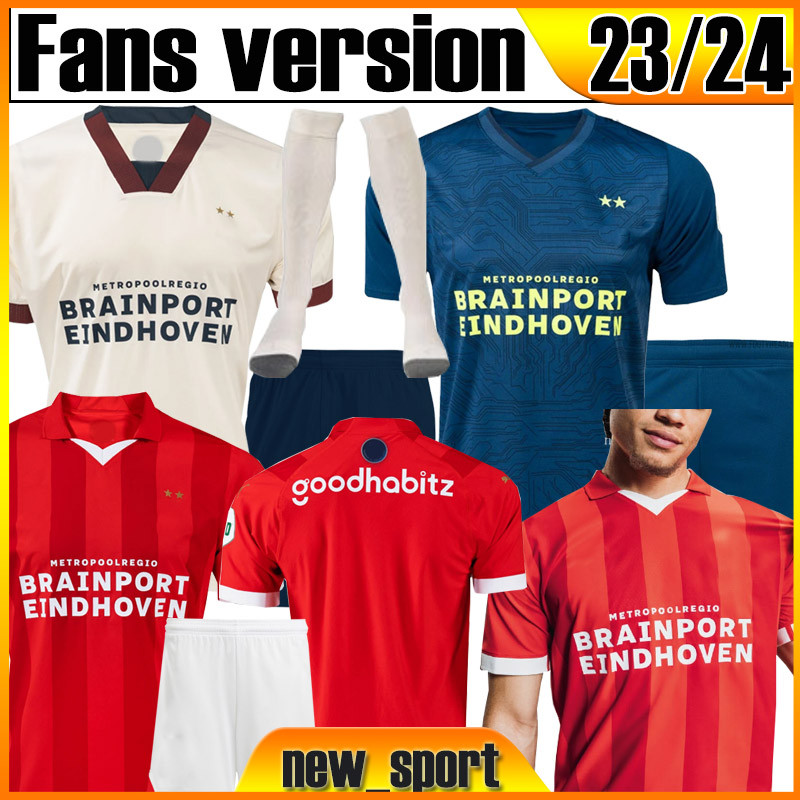 23 24 EInDhovEns Away Soccer Jerseys 2023 2024 PSVS Home Hazard FABIO Silva Home men kids kit sets football shirt TOP, 23 24 third
23 24 EInDhovEns Away Soccer Jerseys 2023 2024 PSVS Home Hazard FABIO Silva Home men kids kit sets football shirt TOP, 23 24 third