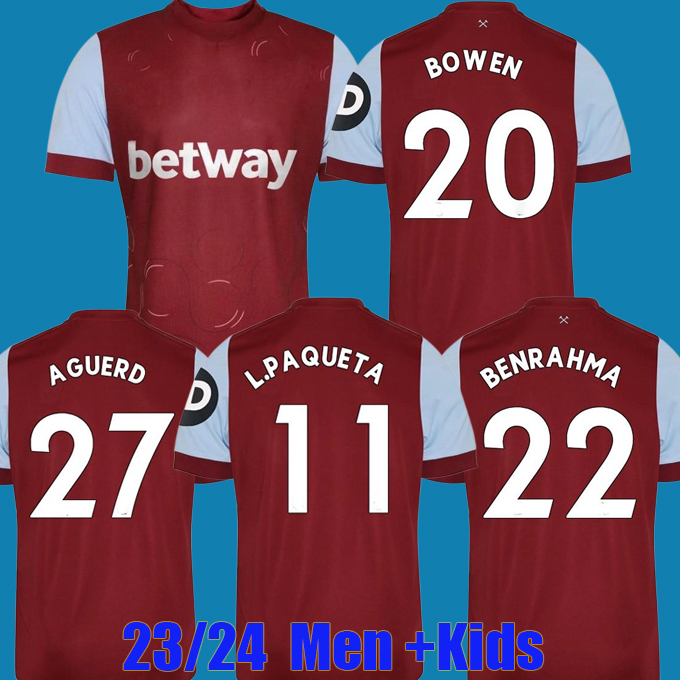 22 23 24 BENRAHMA final Soccer Jersey LIMITED EDITION 3RD .PaquetA BOWEN RICE SCAMACCA ings LANZINI ANTONIO FORNALS EMERSON 2023 football Shirt Mens Kids wests hams, 23/24 home
22 23 24 BENRAHMA final Soccer Jersey LIMITED EDITION 3RD .PaquetA BOWEN RICE SCAMACCA ings LANZINI ANTONIO FORNALS EMERSON 2023 football Shirt Mens Kids wests hams, 23/24 home