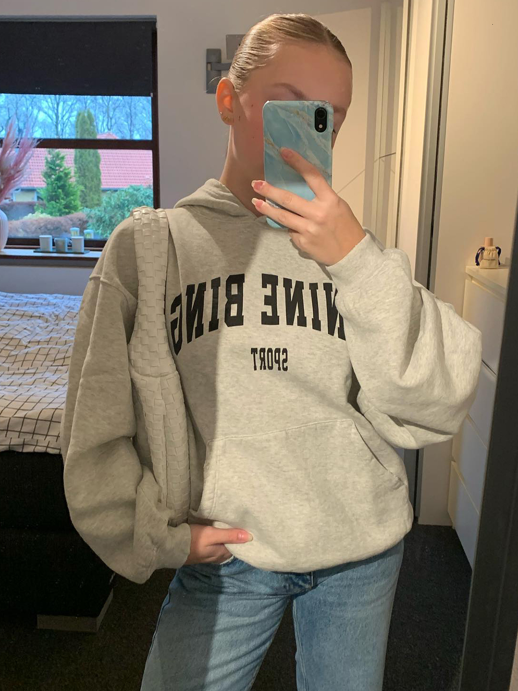 Womens Hoodies Sweatshirts Letter Printed for Women Spring Autumn Vintage Loose Hooded Sweatshirt Female Fashion Pullovers Tops 230710