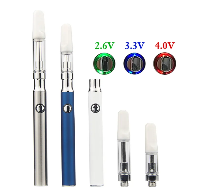 10PCS Disposable Vape Pen Rechargeable E Cigarettes Kits 0.5ml 1.0ml USB Charger Ceramic Coil Empty Glass Cartridge Mouthpiece Vapes, Multi
10PCS Disposable Vape Pen Rechargeable E Cigarettes Kits 0.5ml 1.0ml USB Charger Ceramic Coil Empty Glass Cartridge Mouthpiece Vapes, Multi