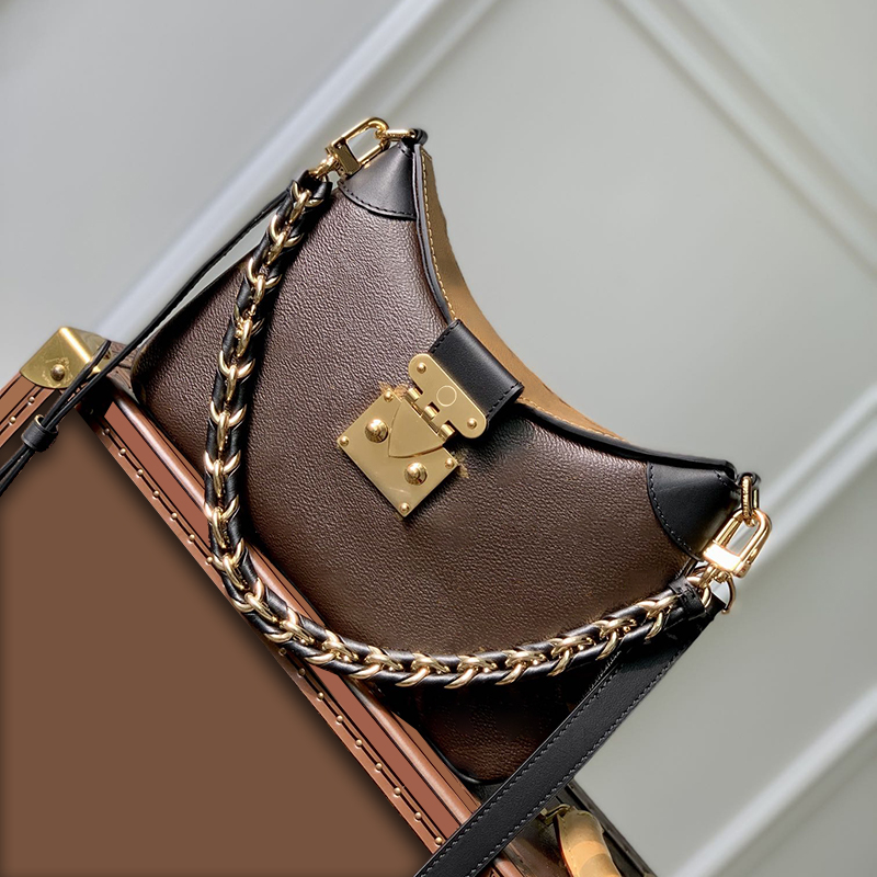 Designer Shoulder Bags Luxury Hobo Bags 1:1 Quality Genuine Leather Chain Bags 29CM With Box ML237, Brown
Designer Shoulder Bags Luxury Hobo Bags 1:1 Quality Genuine Leather Chain Bags 29CM With Box ML237, Brown
