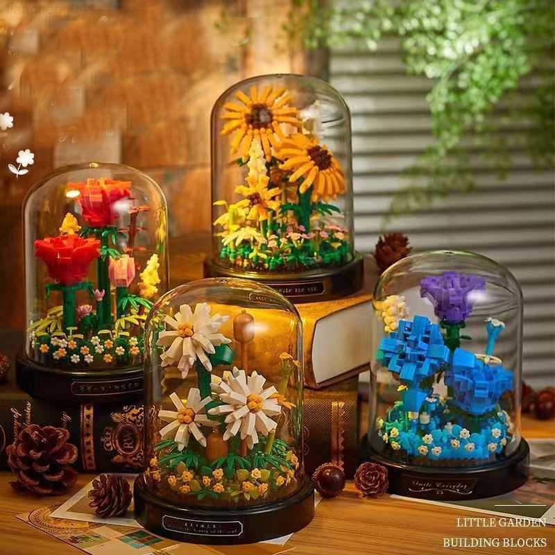 Blocks Building Blocks Flower DIY Rose and Chrysanthemum Potted Bouquet Home Decoration 3D Model Flower Block Girl Gift Children's Toys L230710
Blocks Building Blocks Flower DIY Rose and Chrysanthemum Potted Bouquet Home Decoration 3D Model Flower Block Girl Gift Children's Toys L230710