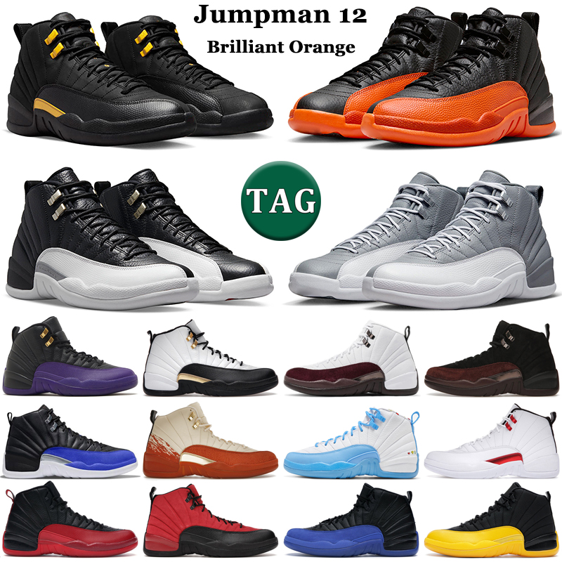 Jumpman 12 Basketball Shoes Men 12s Black Taxi Playoffs Stealth Brilliant Orange Field Purple Royalty Taxi Reverse Flu Game Mens Trainers Outdoor Sports Sneakers, 17
Jumpman 12 Basketball Shoes Men 12s Black Taxi Playoffs Stealth Brilliant Orange Field Purple Royalty Taxi Reverse Flu Game Mens Trainers Outdoor Sports Sneakers, 17