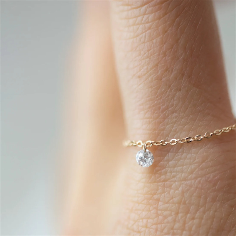 With Side Stones Real 14K Gold Filled Zircon Rings Dainty Knuckle Boho Jewelry Ring For Women Tarnish Resistant Hypoallergenic 230710