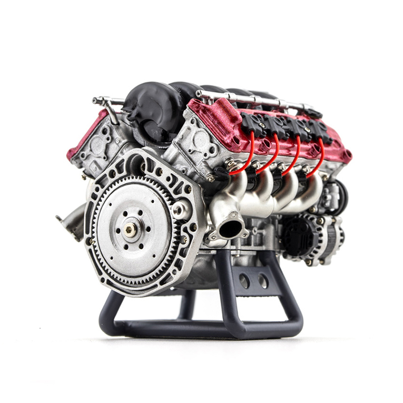 Diecast Model MAD V8 Engine Internal Combustion Assembly Kit RC Full Simulation Suitable for Car 230710