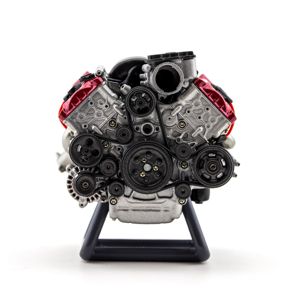 Diecast Model MAD V8 Engine Internal Combustion Assembly Kit RC Full Simulation Suitable for Car 230710