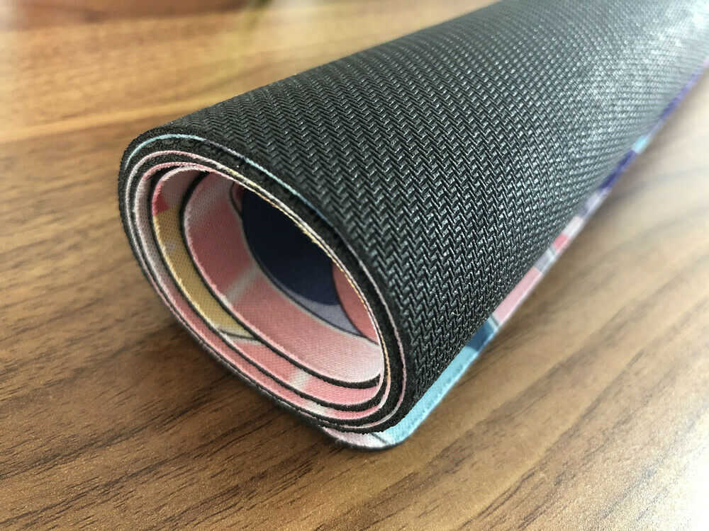 Mouse Pads Wrist YuGiOh Toon Dark Magician Girl Mat Trading Card Game Mat Playmat Rubber Mouse Pad Desk Table Play Mat Bag 60x35cm R230818