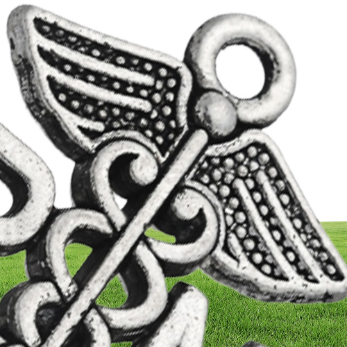 Alloy Medical Sign RN Registered Nurse Charms Catholic Jewelry Findings AAC191