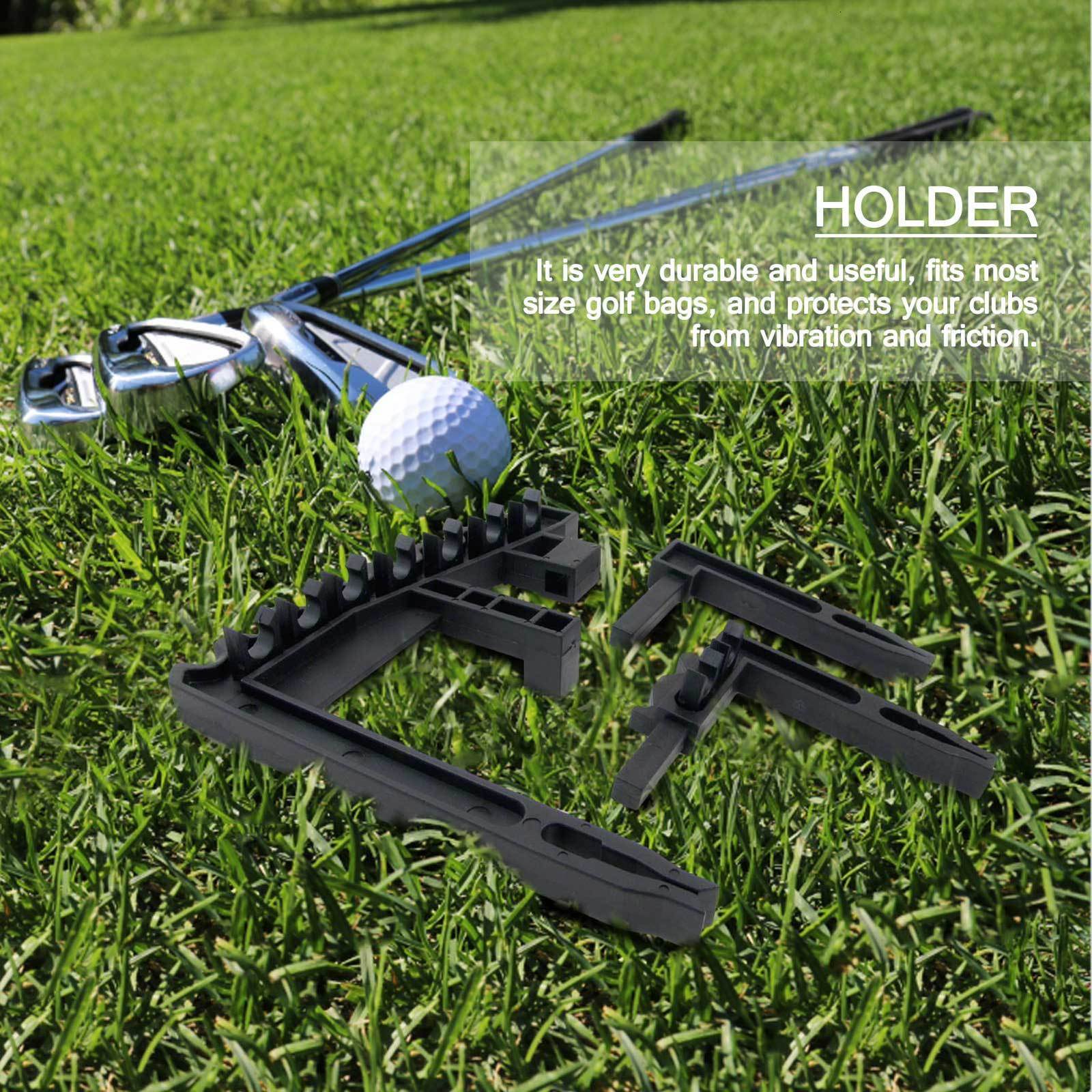 Other Golf Products Durable Golf 9 Iron Club ABS Shafts Holder Stacker Fits Any Size Of Bags Holder Stand Organizer Golf Accessories 230707