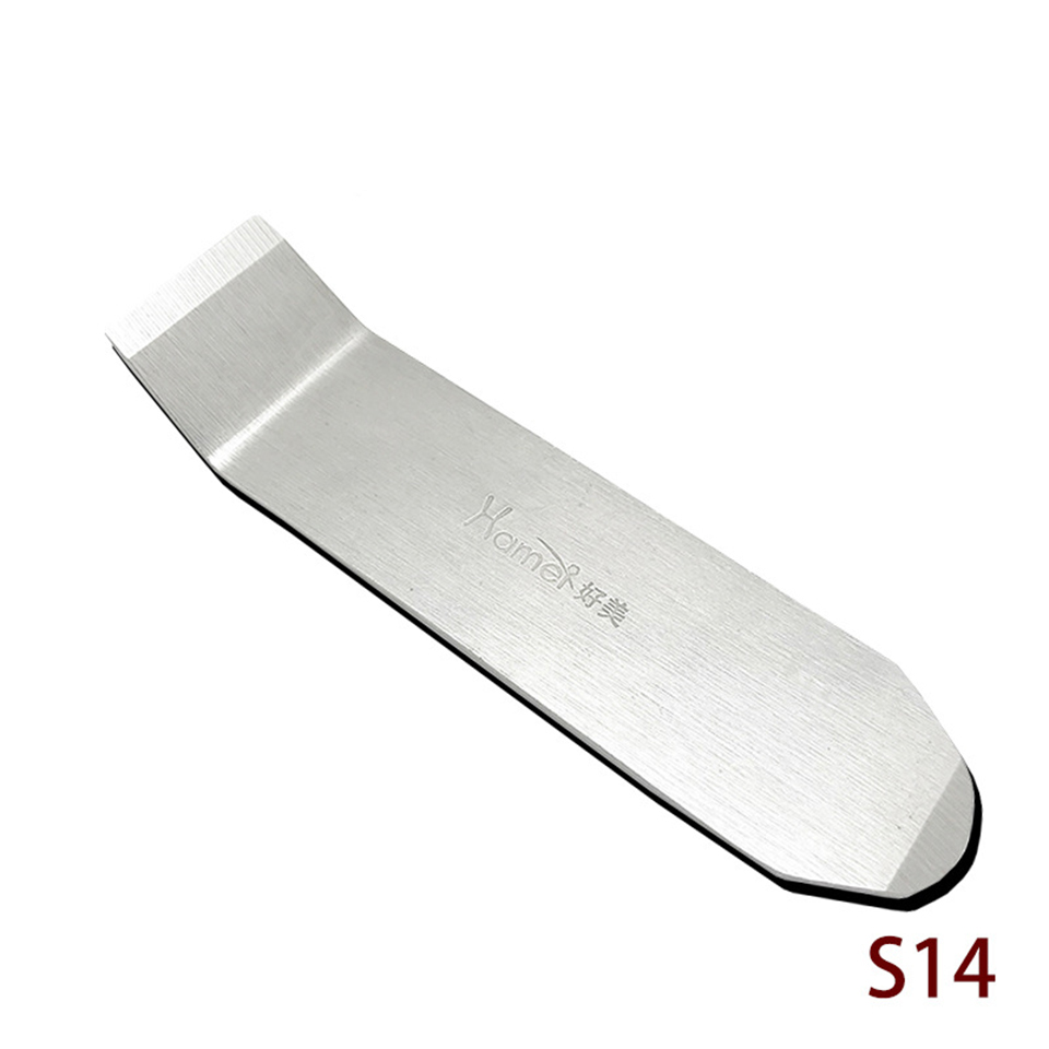 Professional Auto Trim & Door Clip Remover, Sturdy Stainless Steel Pry Tool for Car Audio Installation, Panel Removal and Interior Fastener Dismantlin