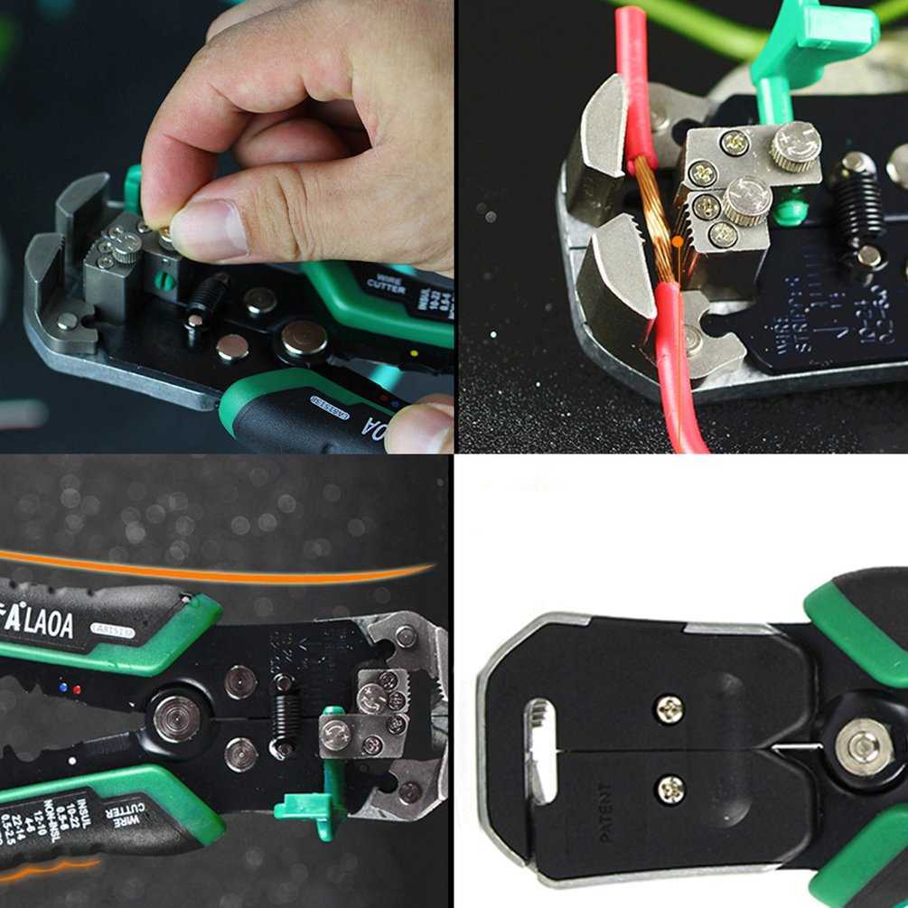 New Professional Electrician Tool Cable Wire Stripper Cutter Crimper Automatic Multifunctional Crimping Stripping Plier Tools