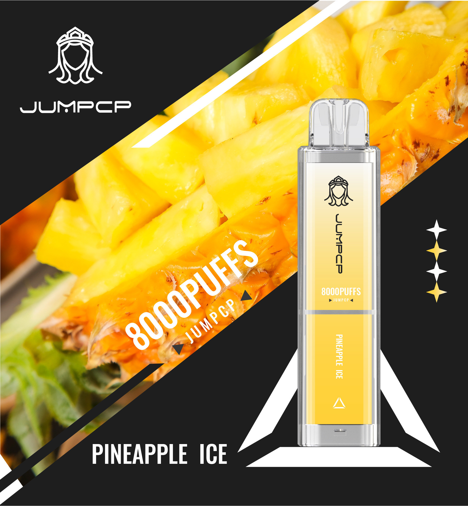 Original JUMPCP Crystal 8000 Puff E Cigarettes 72mg Disposable Vape Pen 600mAh Rechargeable Battery 12 Flavors 2% 5% Capacity 15ml VS Sky Ske
Original JUMPCP Crystal 8000 Puff E Cigarettes 72mg Disposable Vape Pen 600mAh Rechargeable Battery 12 Flavors 2% 5% Capacity 15ml VS Sky Ske