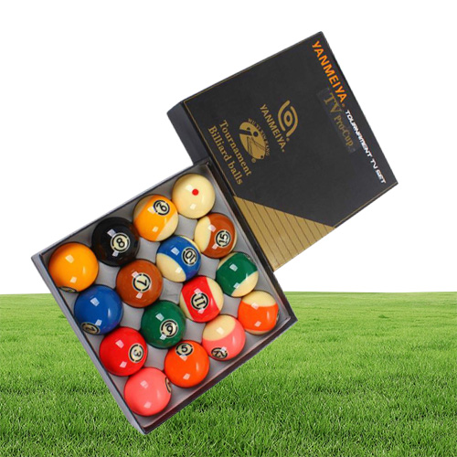Billiard Pool Balls Set Black Tournament TV ProCup Number Ball 16 214quot