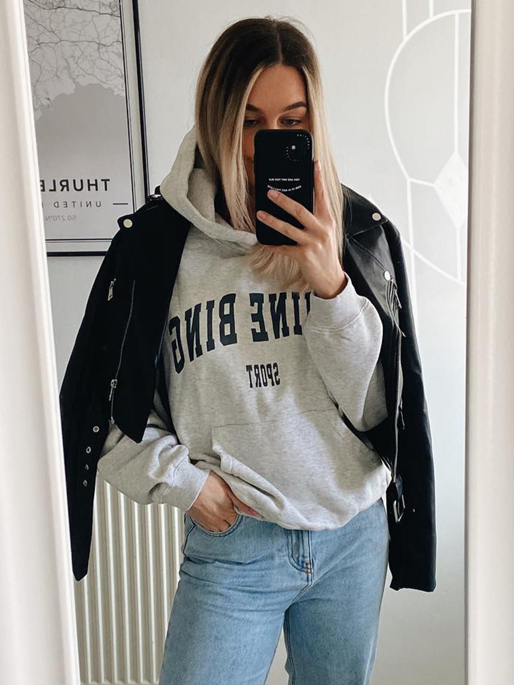 Womens Hoodies Sweatshirts Letter Printed for Women Spring Autumn Vintage Loose Hooded Sweatshirt Female Fashion Pullovers Tops 230710