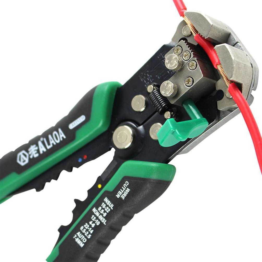New Professional Electrician Tool Cable Wire Stripper Cutter Crimper Automatic Multifunctional Crimping Stripping Plier Tools