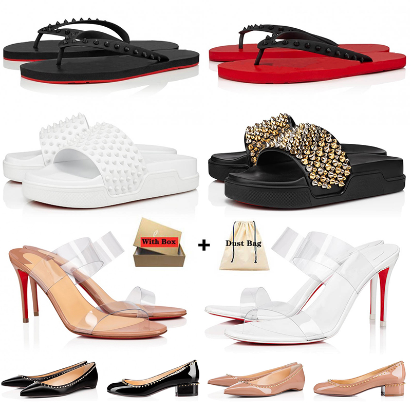 With Box 2023 Designer Red Bottom Sandals Rubber Slippers Thick Bottoms Sandal Luxury Loafers for Mens Women Flip Flops Slides Outdoor Indoor Slipper Size 35-47, 12
With Box 2023 Designer Red Bottom Sandals Rubber Slippers Thick Bottoms Sandal Luxury Loafers for Mens Women Flip Flops Slides Outdoor Indoor Slipper Size 35-47, 12