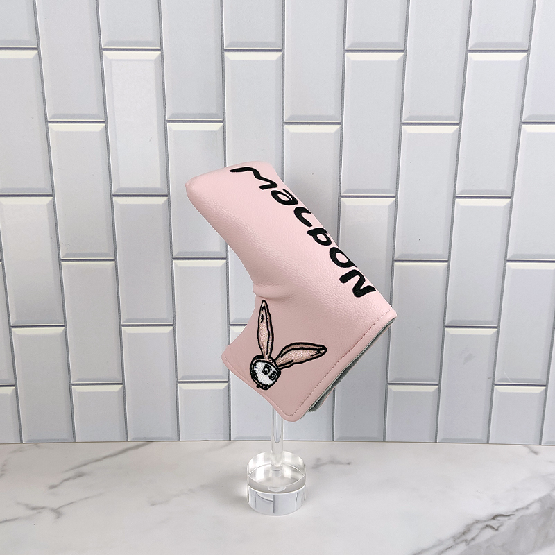 Other Golf Products Pink Colors Rabbit Golf Club Wood Headcovers Driver Fairway Woods Hybrid Cover Golf Club Head Protective And Putter Cover 230707
