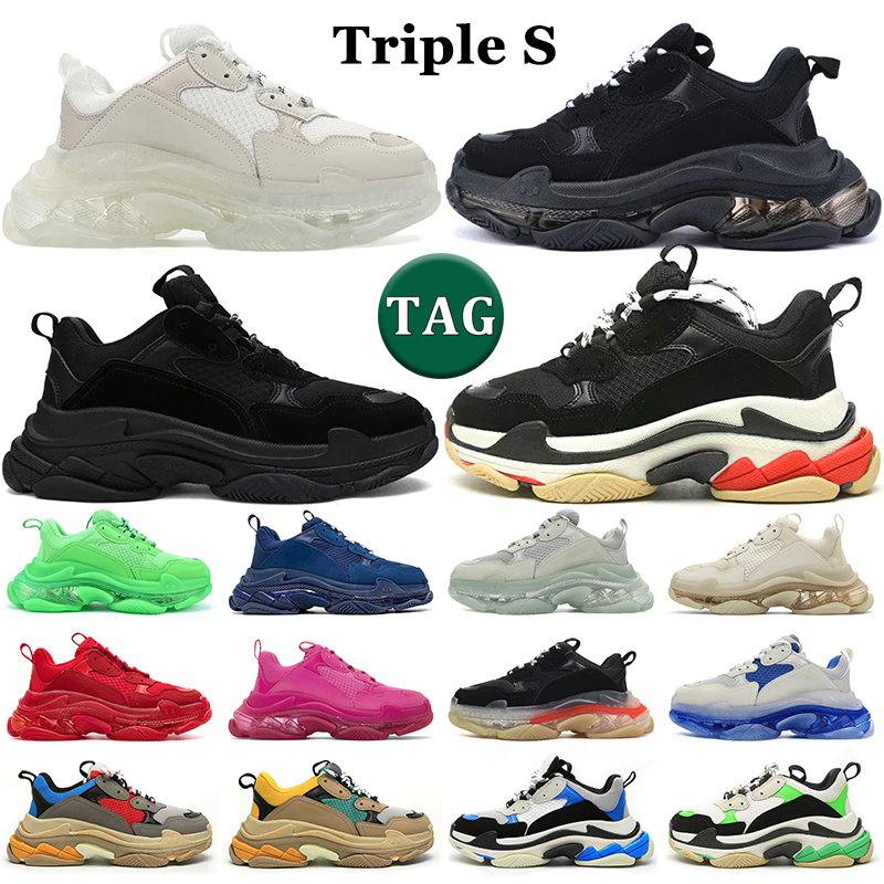 Designer Shoes Tripe S Sneakers Men Women Platform Clear Sole Black White Grey Red Blue Neon Green Beige Pink Mens Trainers Outdoor Tennis, 18
Designer Shoes Tripe S Sneakers Men Women Platform Clear Sole Black White Grey Red Blue Neon Green Beige Pink Mens Trainers Outdoor Tennis, 18