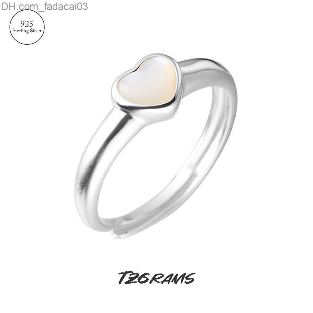 Wedding Rings 925 Sterling Silver Women's Simple Ring with Moon Stone Wedding Natural Gem Ring Aesthetics Korean Fashion Boutique Jewelry Z230712