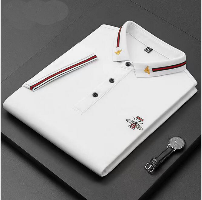 high-end Brand Paul short-sleeved T-shirt men Bee polo shirt 100% cotton lapel Business Korean summer Embroidery Men's clothing, Cus1
high-end Brand Paul short-sleeved T-shirt men Bee polo shirt 100% cotton lapel Business Korean summer Embroidery Men's clothing, Cus1