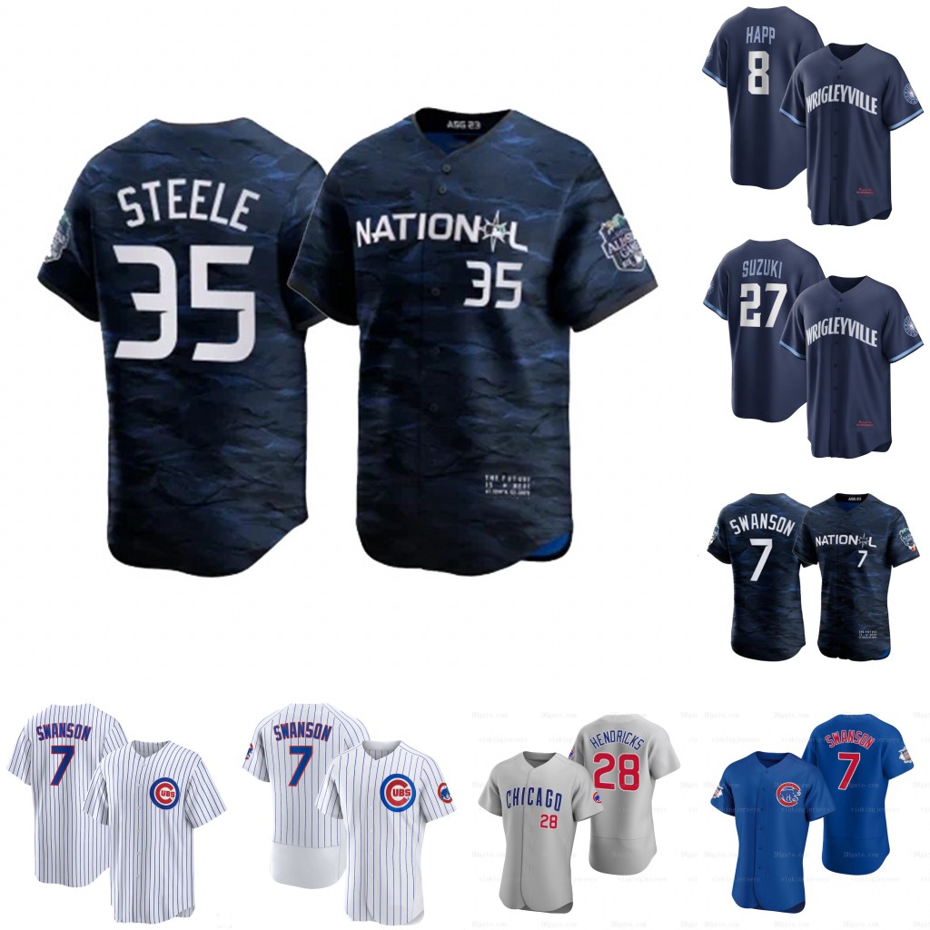 Dansby Swanson All Star Cubs Jerseys 2023 Baseball Justin Steele Cody Bellinger Trey Mancini Hayden Wesneski Edwin Rios Nelson Velazquez Seiya Suzuki Wisdom Steele, Flexbase men 
Dansby Swanson All Star Cubs Jerseys 2023 Baseball Justin Steele Cody Bellinger Trey Mancini Hayden Wesneski Edwin Rios Nelson Velazquez Seiya Suzuki Wisdom Steele, Flexbase men