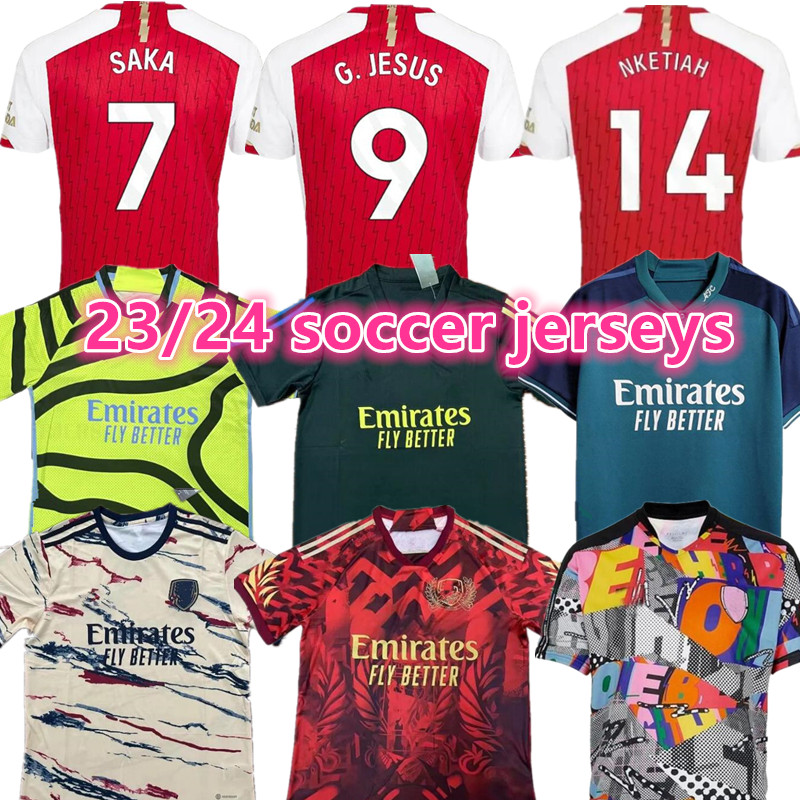 23 24 Arsen gunner soccer jerseys Fans MARTINELLI SMITH ROWE SAKA 2023 2024 football shirt Men kit PEPE ODEGAARD Nketiah G.JESUS FABIO VIEIRA ZINCHENKO jersey
23 24 Arsen gunner soccer jerseys Fans MARTINELLI SMITH ROWE SAKA 2023 2024 football shirt Men kit PEPE ODEGAARD Nketiah G.JESUS FABIO VIEIRA ZINCHENKO jersey