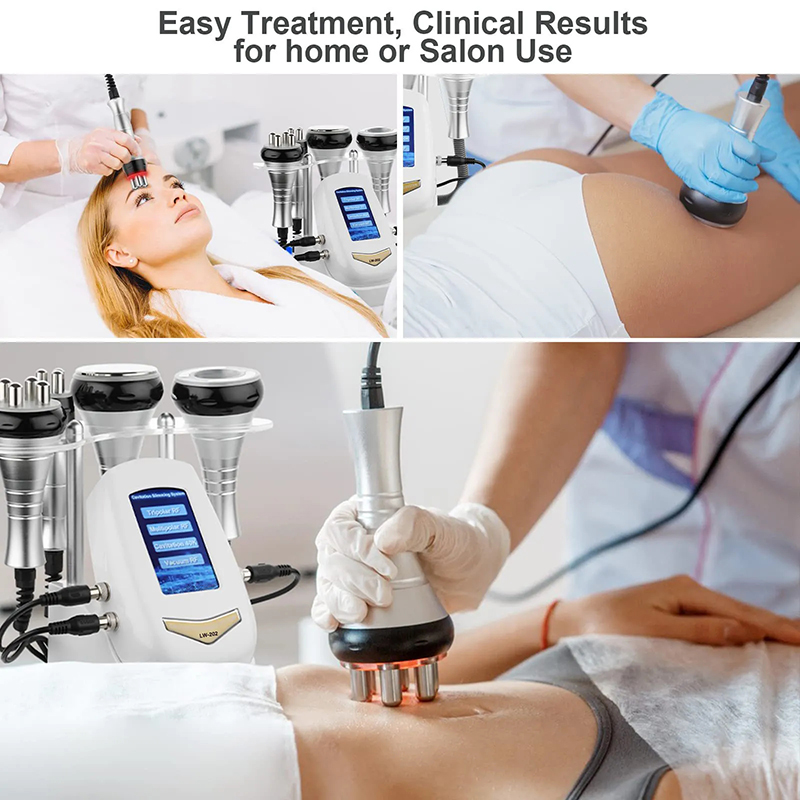 Newest 4 in 1 Vacuum Ultrasonic Body Slimming RF Cavitation Cellulite Removal Fat Loss Weight Removal photon Skin Lifting Tightening Beauty salon Equi