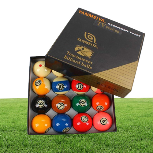 Billiard Pool Balls Set Black Tournament TV ProCup Number Ball 16 214quot