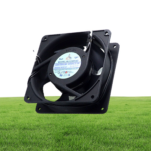Original NEW iron leaf fan fan SJ1238HA2 1238 high temperature axial fans 12012038 mm