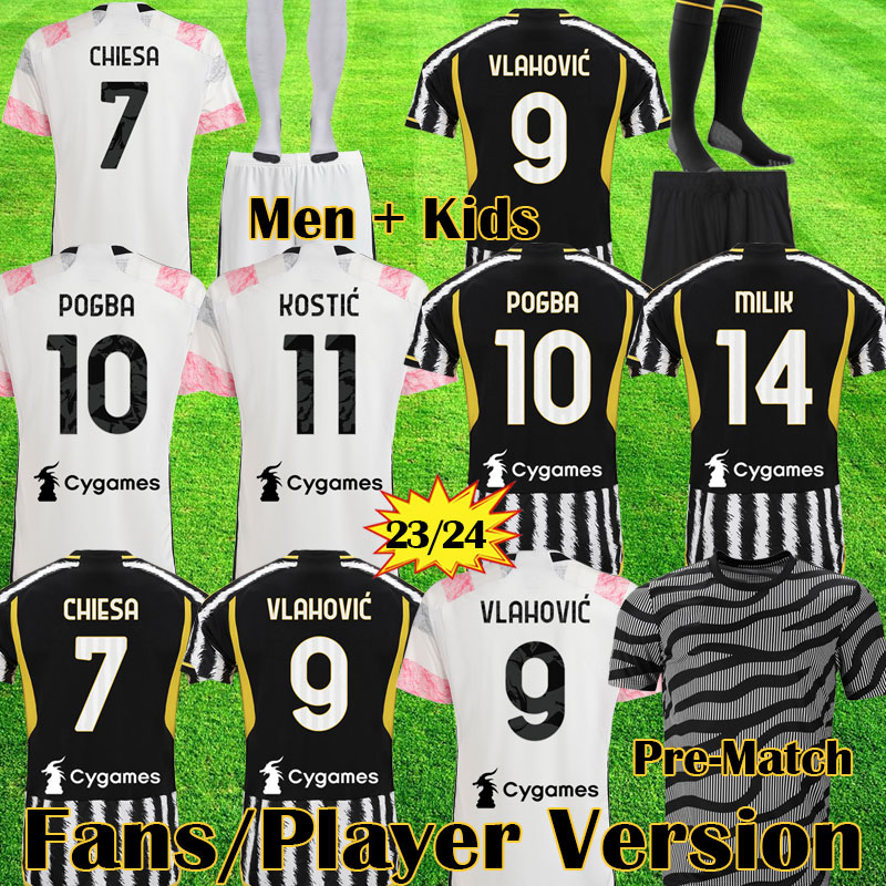 2023 24 VLAHOVIC Home zebra soccer jerseys MILIK POGBA Away KIT 23 2024 CHIESA McKENNIE Top football shirts LOCATELLI Kits DI MARIA Men Kids Sets, 22 23 away
2023 24 VLAHOVIC Home zebra soccer jerseys MILIK POGBA Away KIT 23 2024 CHIESA McKENNIE Top football shirts LOCATELLI Kits DI MARIA Men Kids Sets, 22 23 away