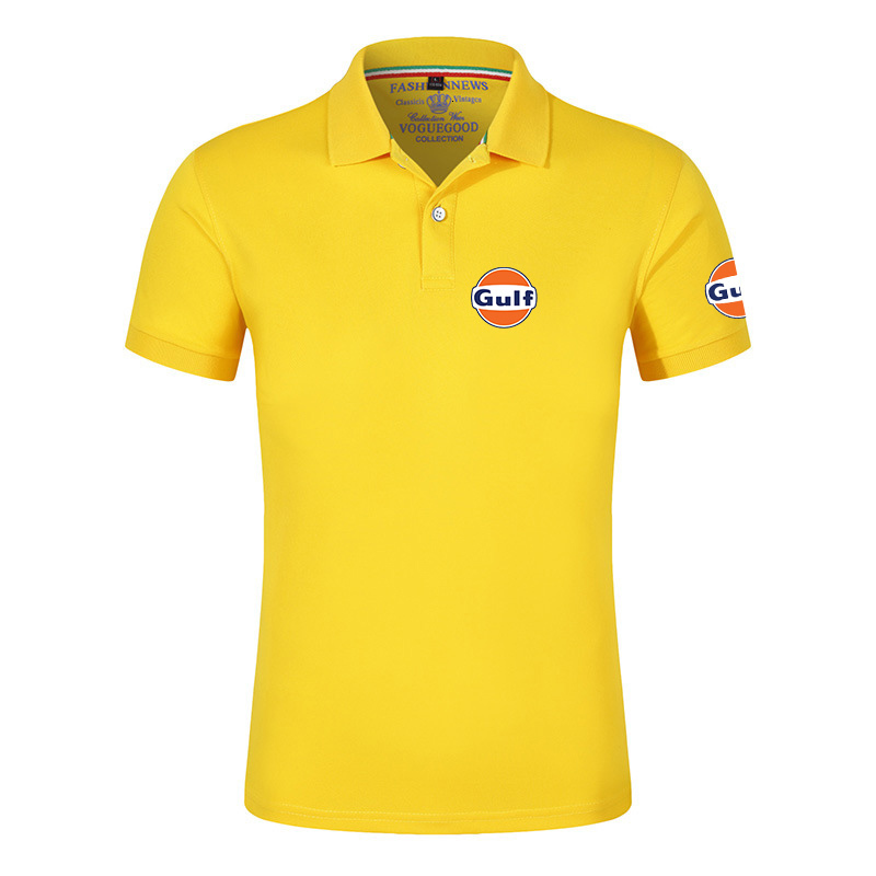 Mens Polos Gulf Lapel Spring Buttons Solid Color Breathable Hip Hop Short Sleeve AllMatch Polo Shirt Tops 230710