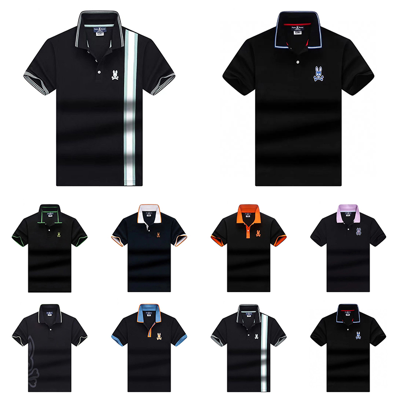 Summer Casual Psycho Bunny men polo shirt Fashion Design shirt Designer Polo Shirt Mens Street tee Man Tops Size M--XXXL
Summer Casual Psycho Bunny men polo shirt Fashion Design shirt Designer Polo Shirt Mens Street tee Man Tops Size M--XXXL