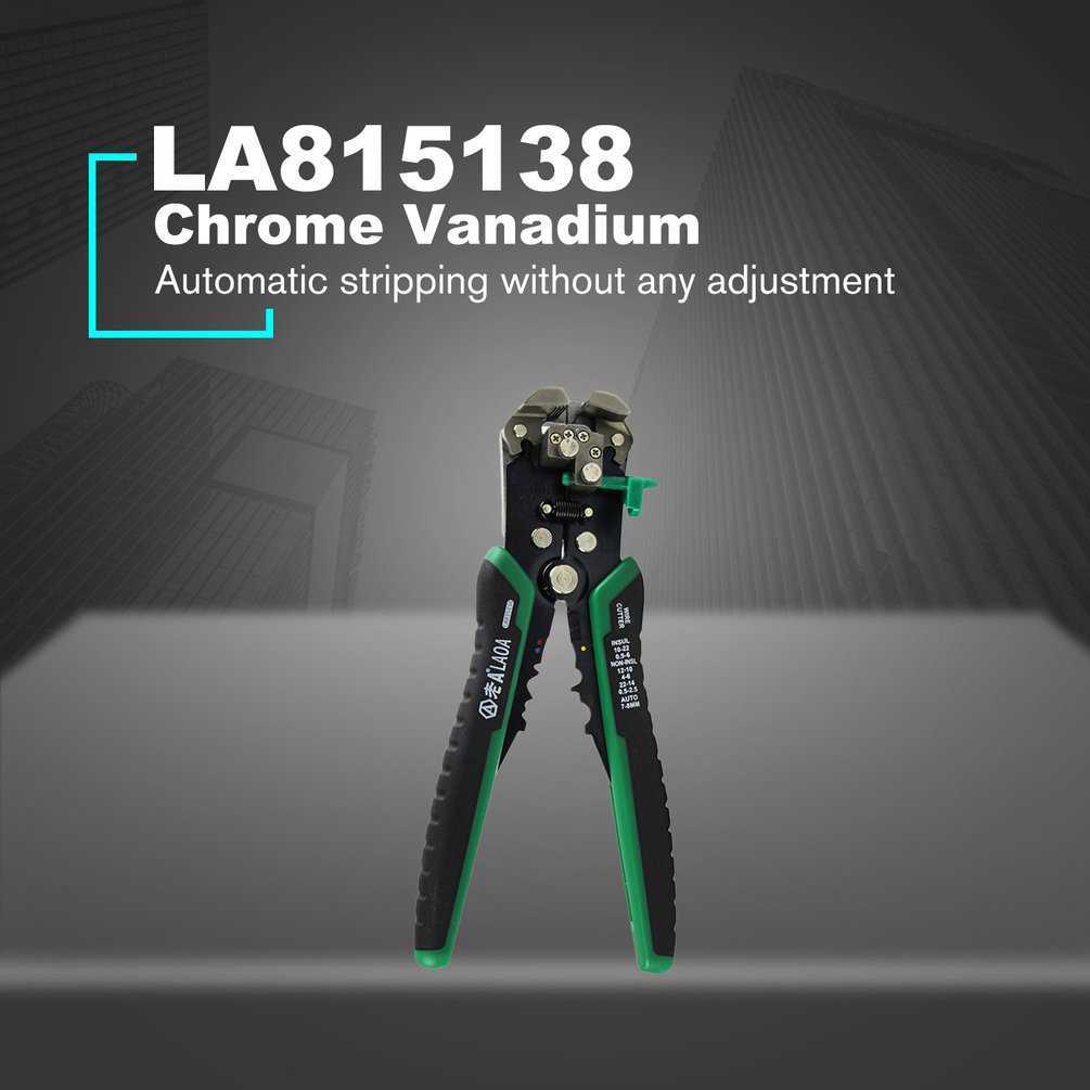 New Professional Electrician Tool Cable Wire Stripper Cutter Crimper Automatic Multifunctional Crimping Stripping Plier Tools