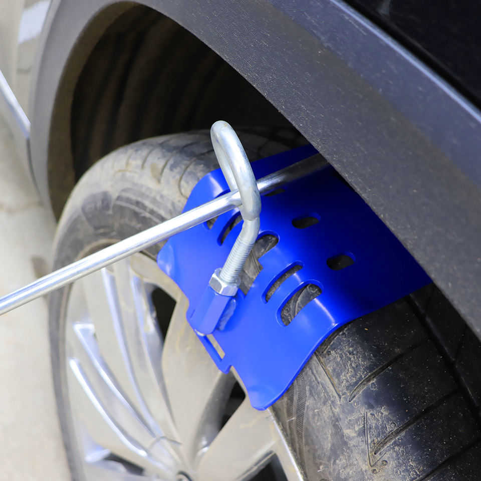 New Car Dent Tool Trace-free Sheet Metal Spray Paint Shaping Crowbar Base Bump Repair Special Tire Bracket