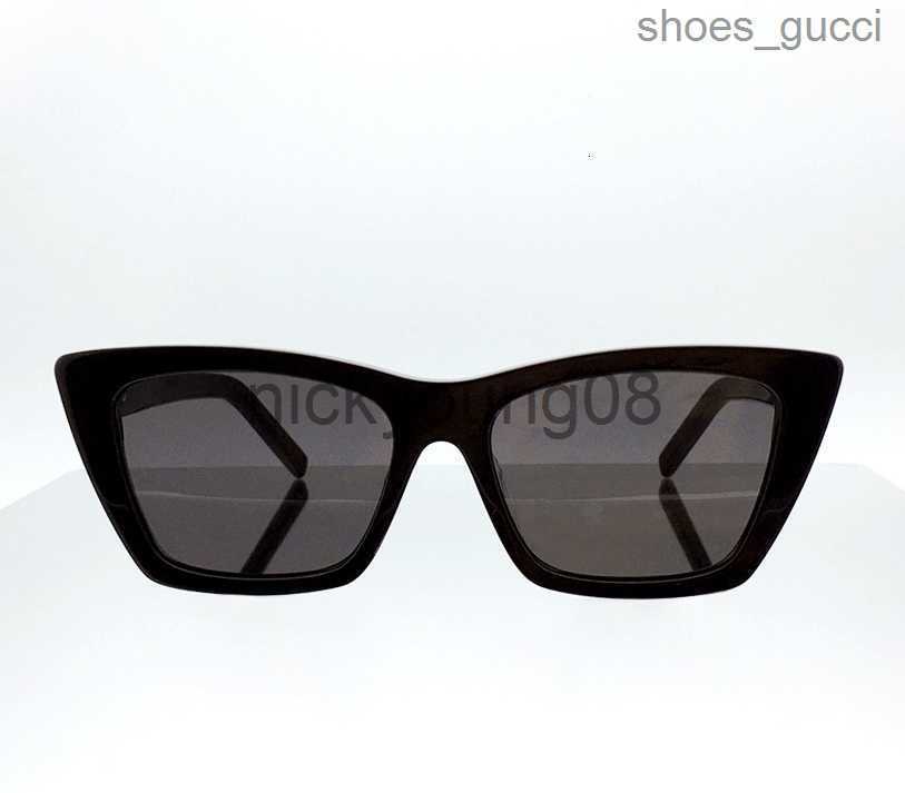 Sunglasses 276 Mica sunglasses popular designer women fashion retro Cat eye shape frame glasses Summer Leisure wild style UV400 Protection come w