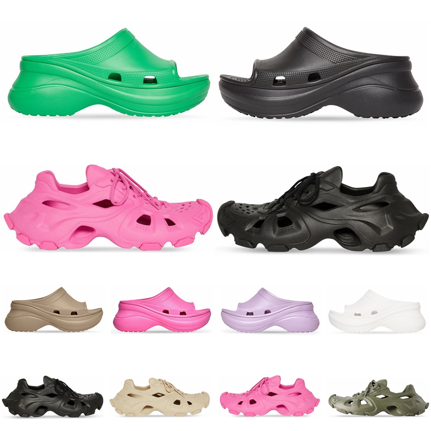 Designer Sandals Women Pool Slide Sandal Mens HD Lace-up Sneaker Slides Triple Black White Pink Green Beige Girls Beach Platform Rubber Casual Slipper Sliders
Designer Sandals Women Pool Slide Sandal Mens HD Lace-up Sneaker Slides Triple Black White Pink Green Beige Girls Beach Platform Rubber Casual Slipper Sliders