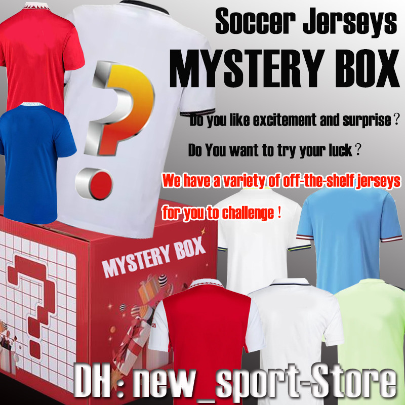 21 22 23 Clearance MYSTERY BOX Soccer Jerseys Adult Men size Any Teams Any name and number Season Thai Quality a clearance sale football shirts from new sport store, Mystery box soccer jersey
21 22 23 Clearance MYSTERY BOX Soccer Jerseys Adult Men size Any Teams Any name and number Season Thai Quality a clearance sale football shirts from new sport store, Mystery box soccer jersey