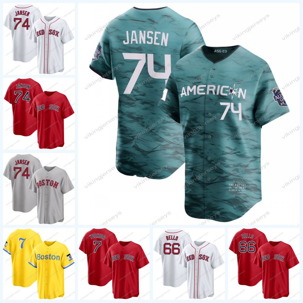 Red Sox 2023 All Star Kenley Jansen Jersey 66 Brayan Bello Masataka Yoshida Alex Verdugo Jarren Duran Justin Turner Enrique Hernandez Rafael Devers Joe Jacques, Men flex base
Red Sox 2023 All Star Kenley Jansen Jersey 66 Brayan Bello Masataka Yoshida Alex Verdugo Jarren Duran Justin Turner Enrique Hernandez Rafael Devers Joe Jacques, Men flex base