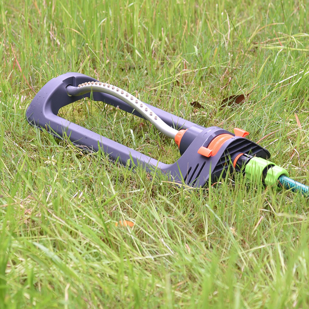Watering Equipments Indestructible Oscillating Sprinkler Rustproof Automatic Swing Irrigation Sprinkler for Large Lawn and Garden gass 230710