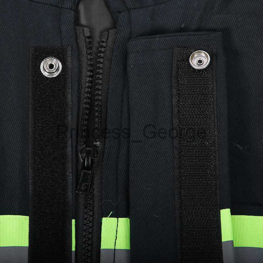 Others Apparel Fire Equipment Flame Retardant Fireproof Heatproof Firemen Protective Clothing Reflective Coat Trousers Fire Resistant Clothes x0711